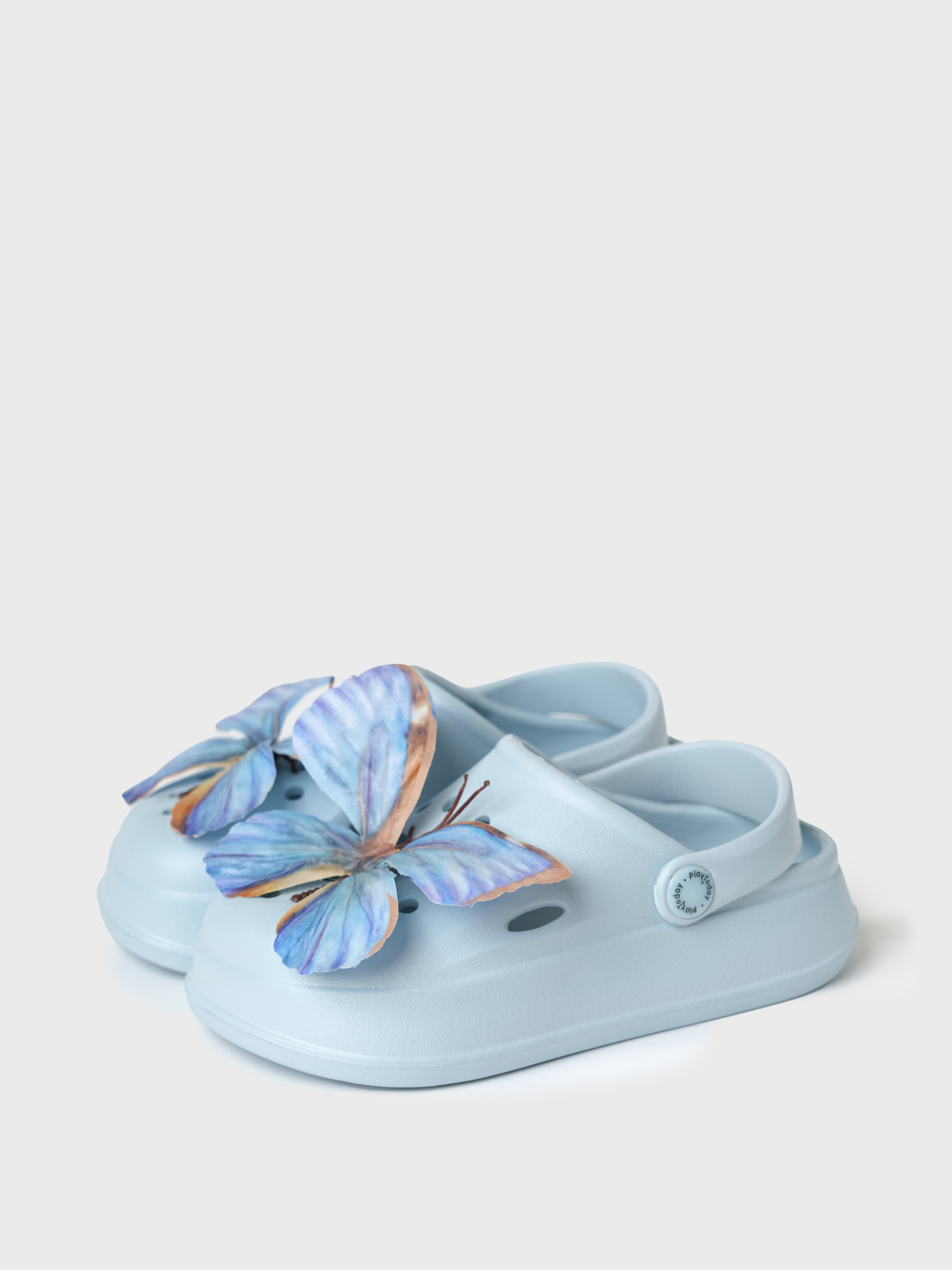 Изображение товара Сабо PlayToday Сандалеты для девочек ЭВА с бабочками