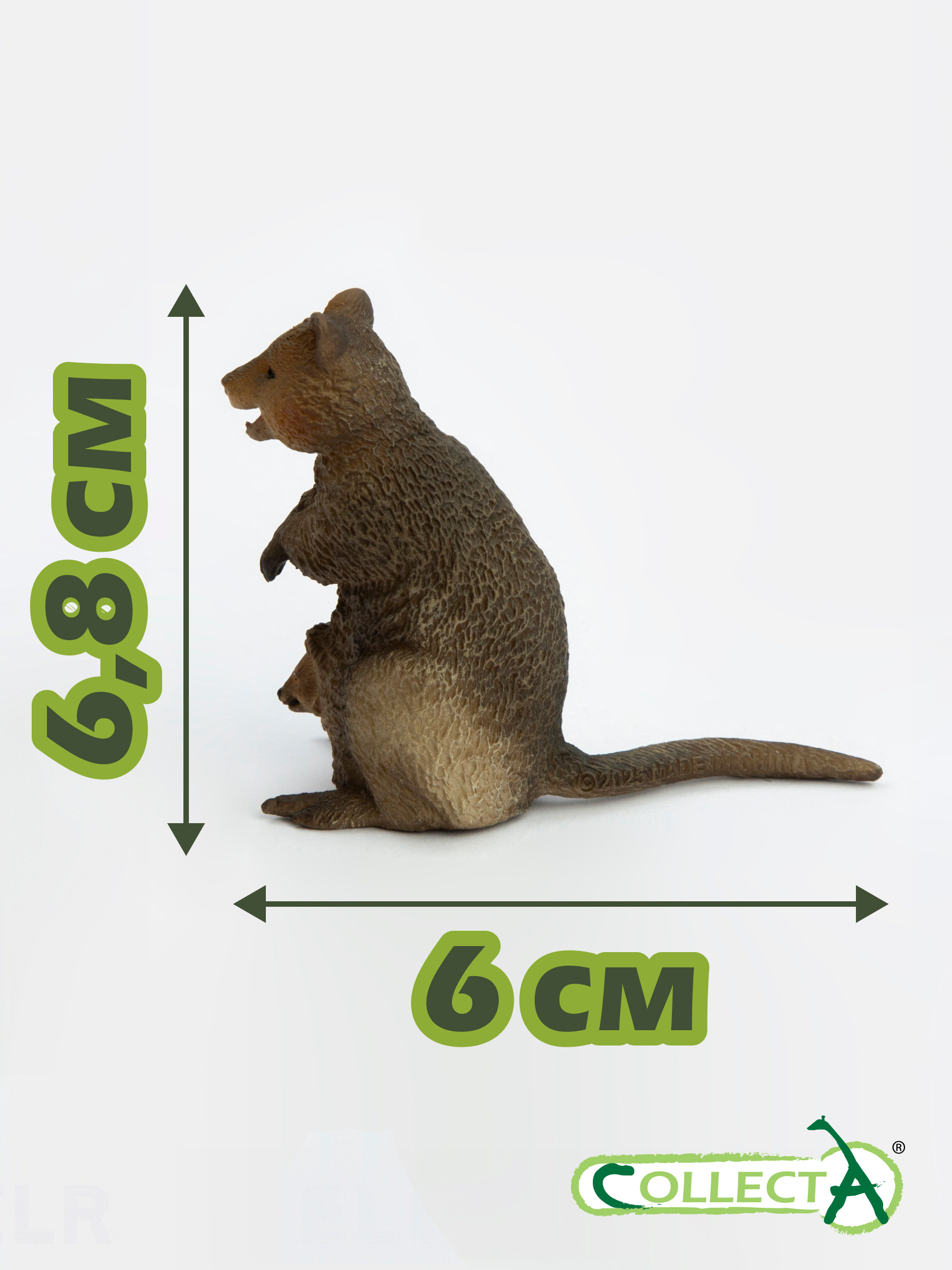 Фигурка Collecta Квокка с детёнышем 6 см - фото 2