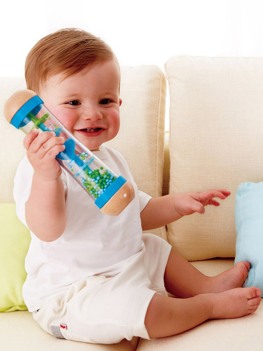 Игрушка Hape погремушка Синий - фото 2