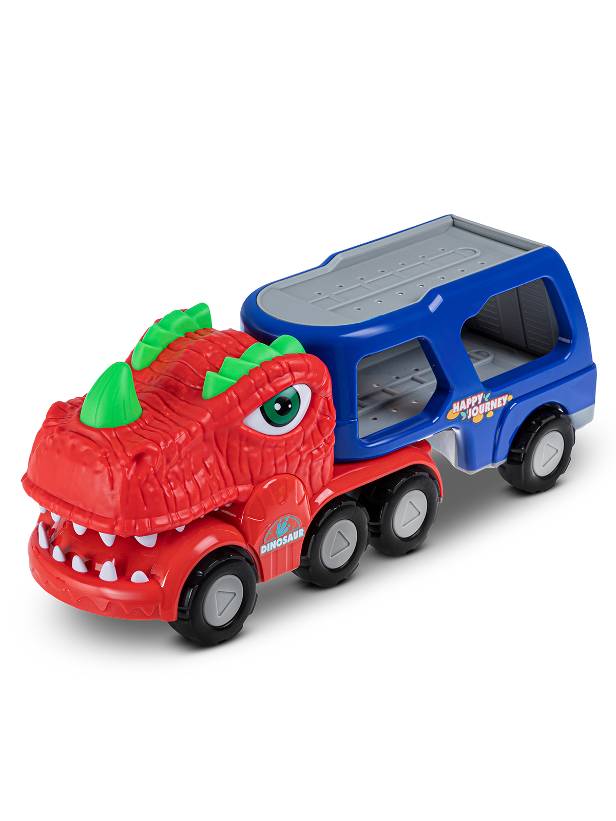 Автовоз AUTODRIVE Динозавр с паром JB0405012 - фото 13