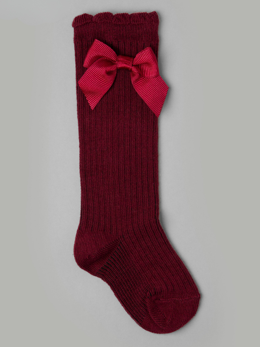 Гольфы 2 пары ALEX YVN BG-1507-2-беж-бордовые - фото 11