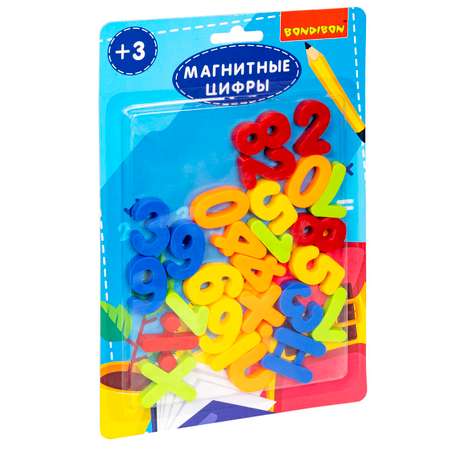 Магниты Bondibon Цифры и знаки