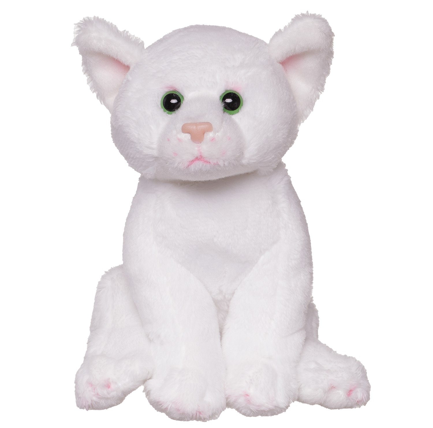 Мягкая игрушка Abtoys котик Мягкое сердце 15 см - фото 2