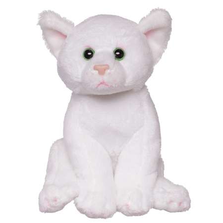 Мягкая игрушка Abtoys котик Мягкое сердце 15 см