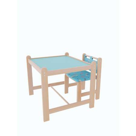 Столы детские WOODLINES Каспер из массива березы и ЛДСП
