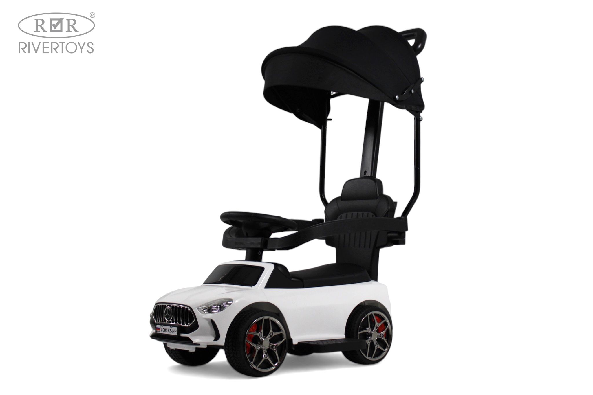 Каталка RIVERTOYS Z005ZZ-MP-WHITE белый - фото 1