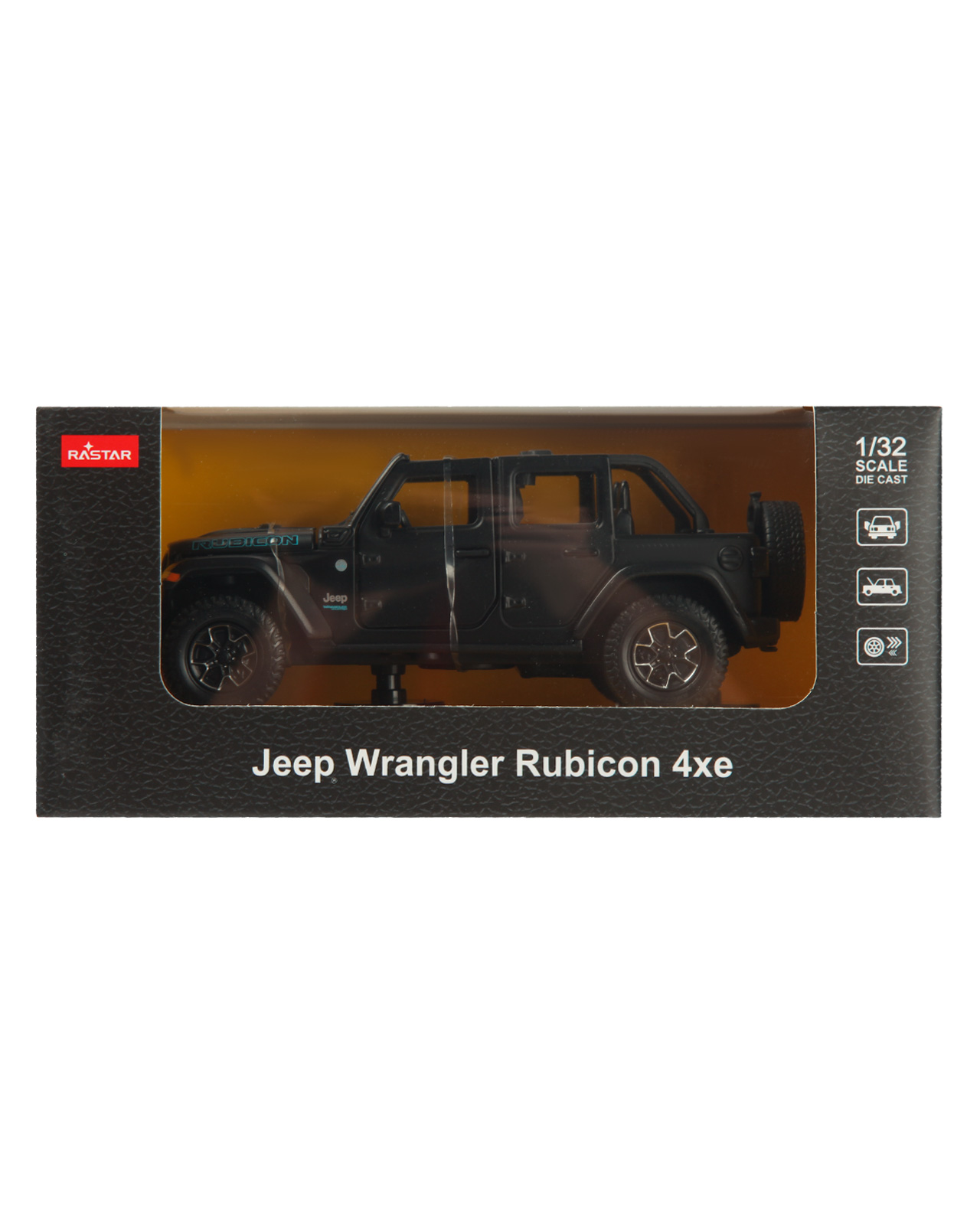 Внедорожник Rastar Jeep Wrangler Rubicon 4xe 1:32 64621 - фото 7