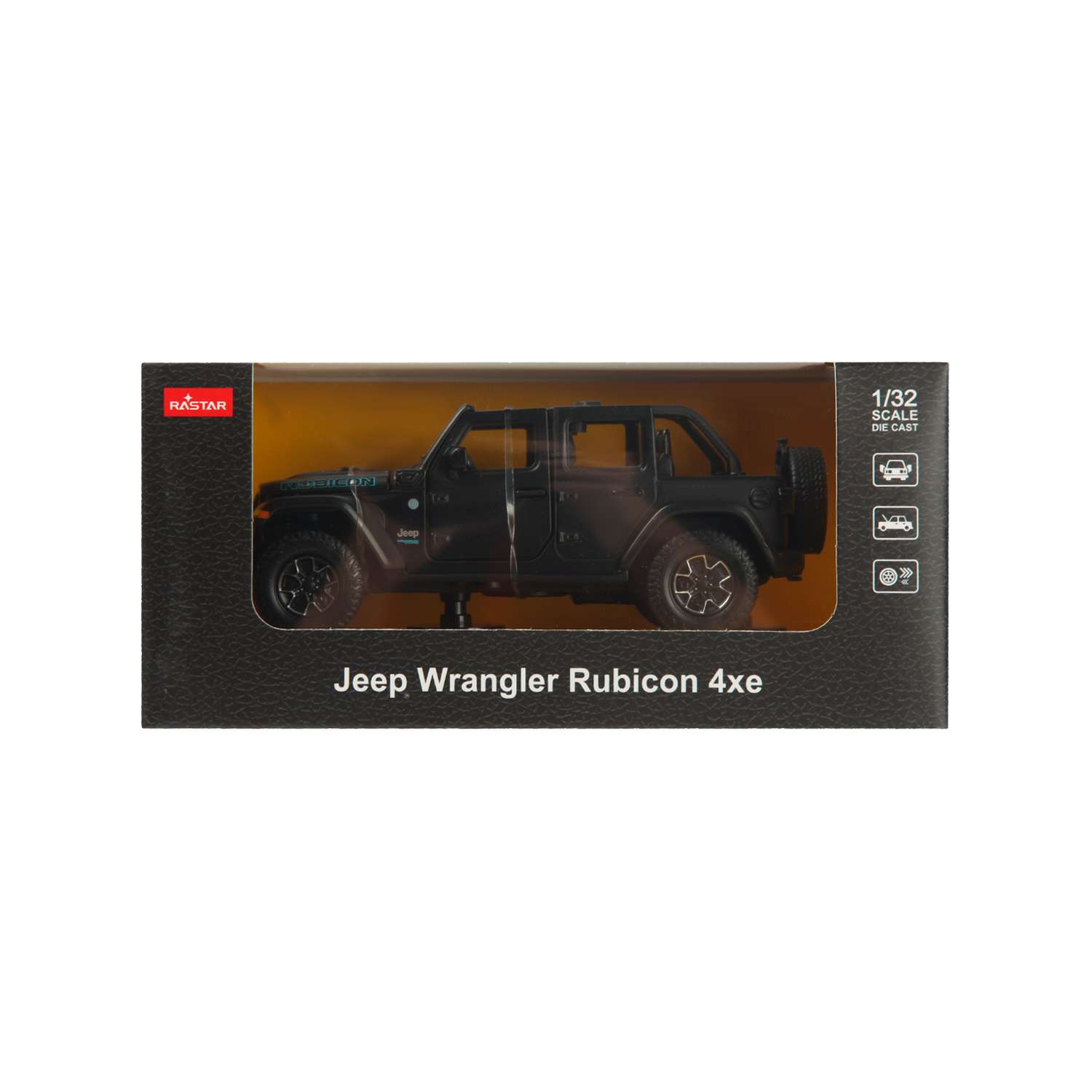 Внедорожник Rastar Jeep Wrangler Rubicon 4xe 1:32 64621 - фото 7