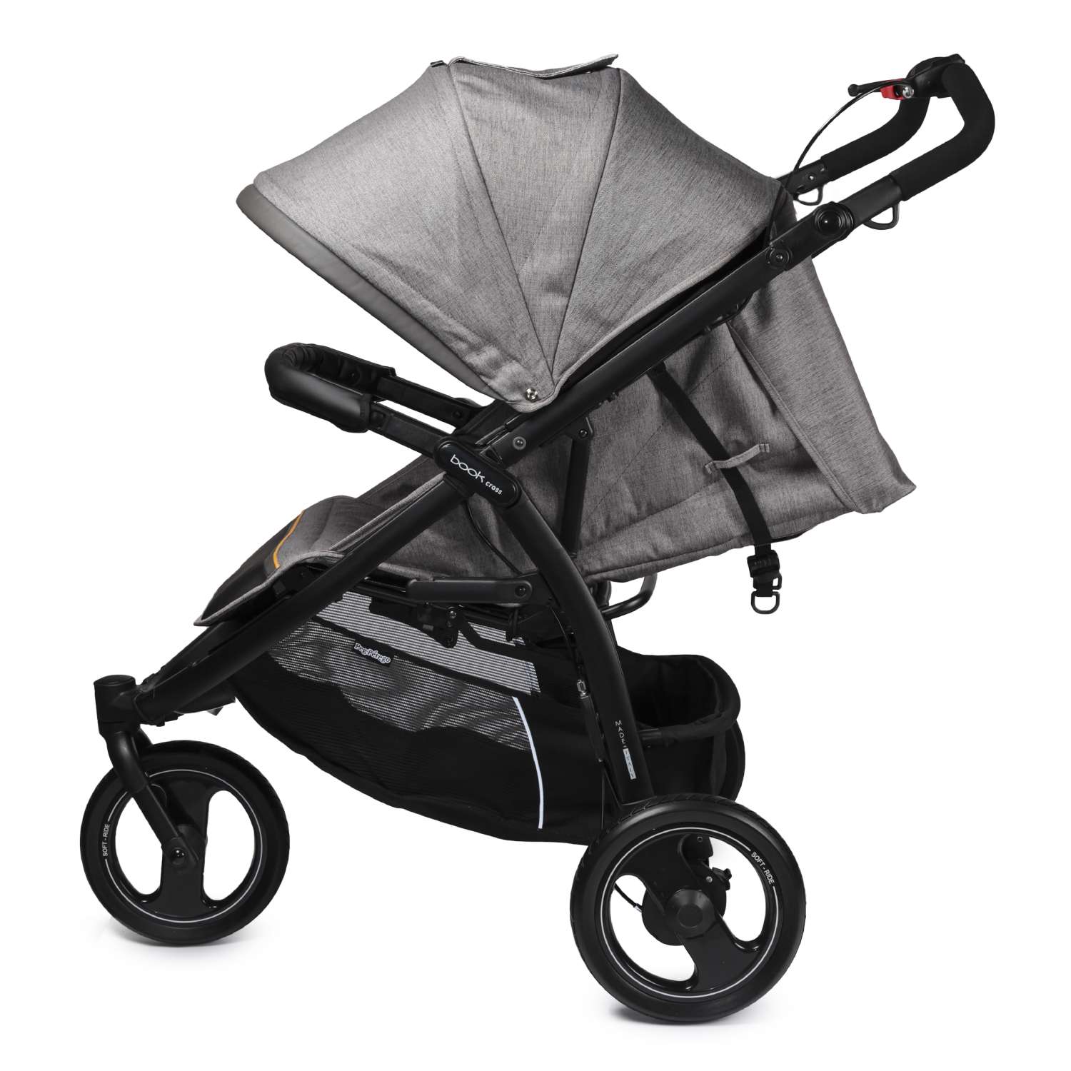 Коляска прогулочная Peg-Perego Book Cross Classic Grey - фото 4