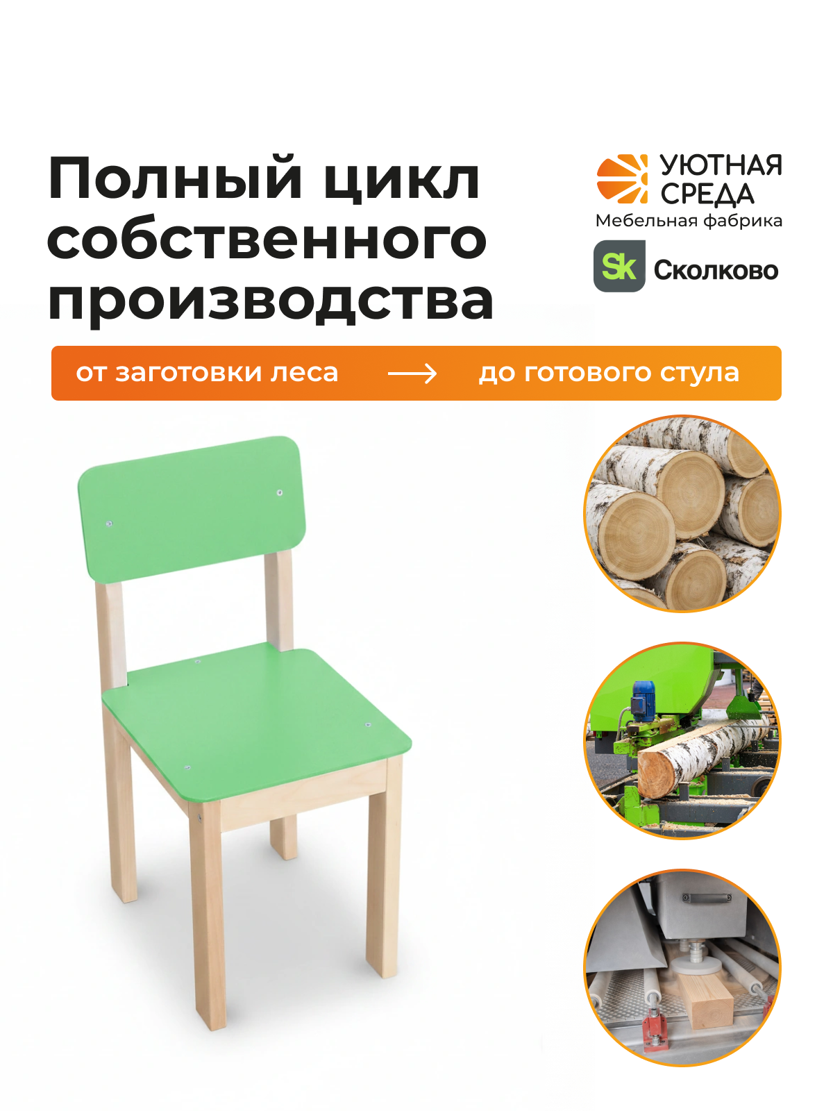 Комплект мебели Уютная среда нераскладной (стол, стул) - фото 16