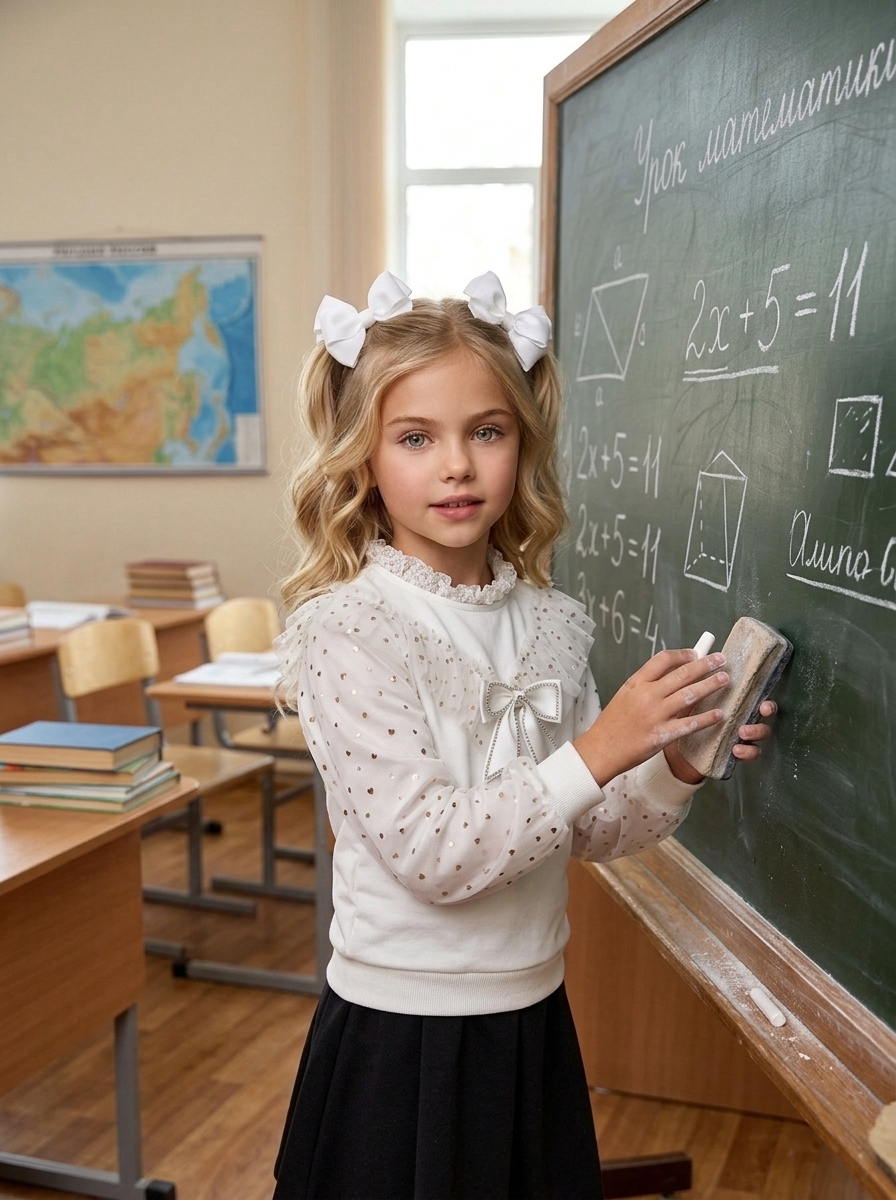 Блузка KATARINAKIDS БлузБел - фото 10