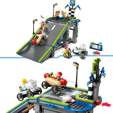 Конструктор LEGO City Трасса с рампой блочный