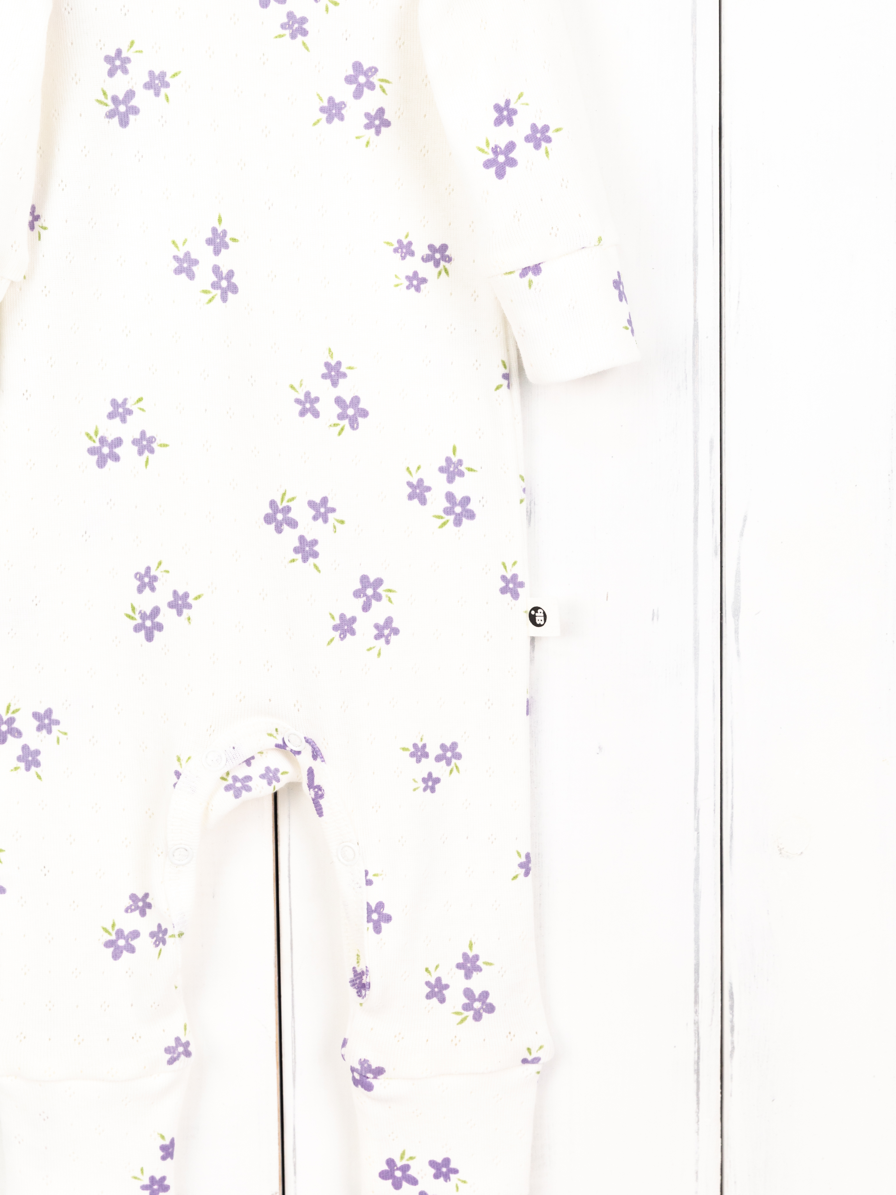 Комбинезон Baby boom К296/11-Р ажурная рибана цветочки - фото 4