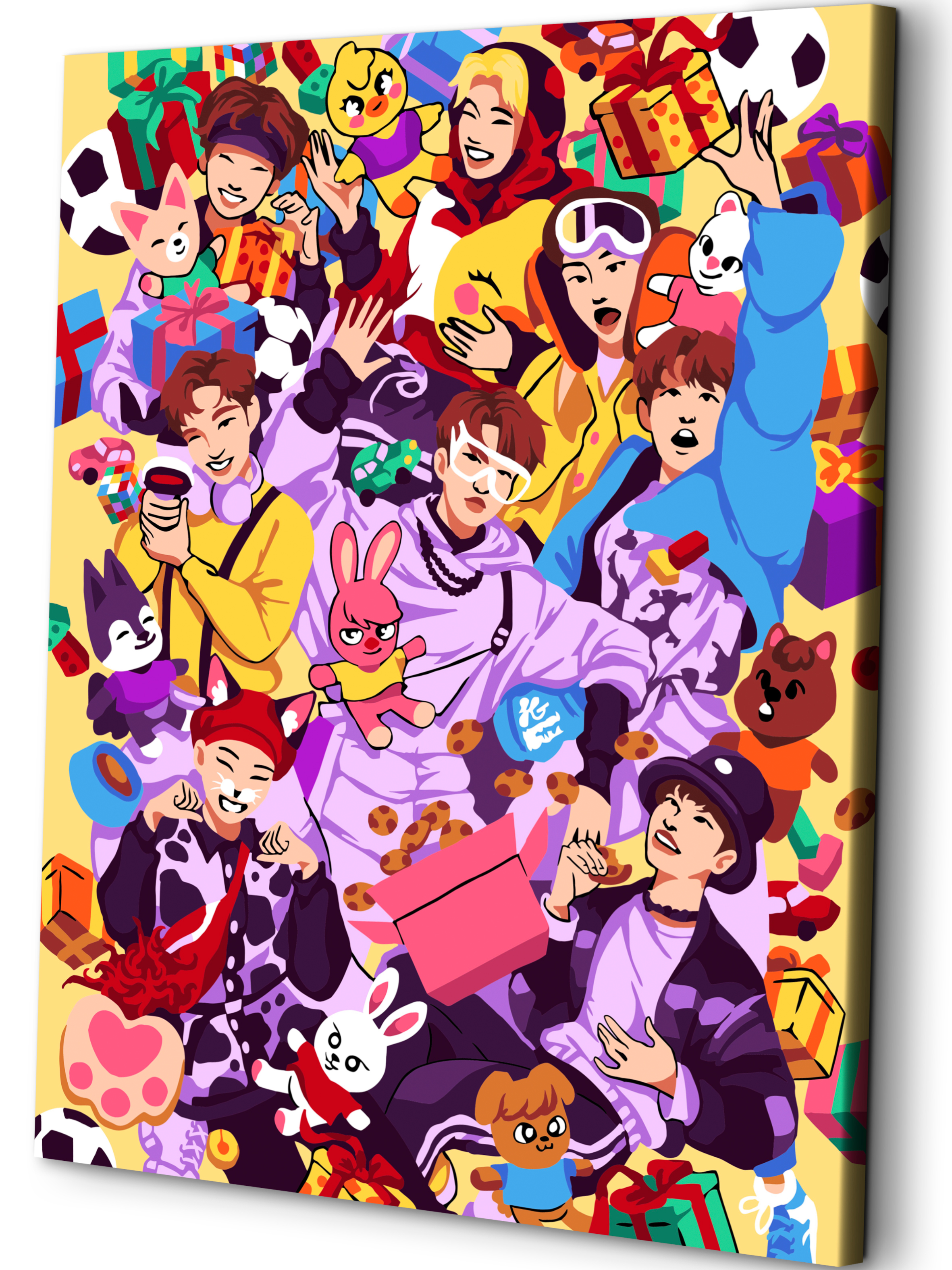 Картина по номерам Art sensation Stray Kids - фото 1