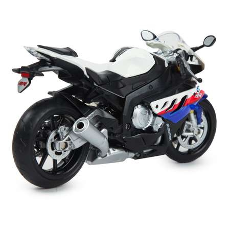 Мотоцикл MSZ BMW 1:12 белый