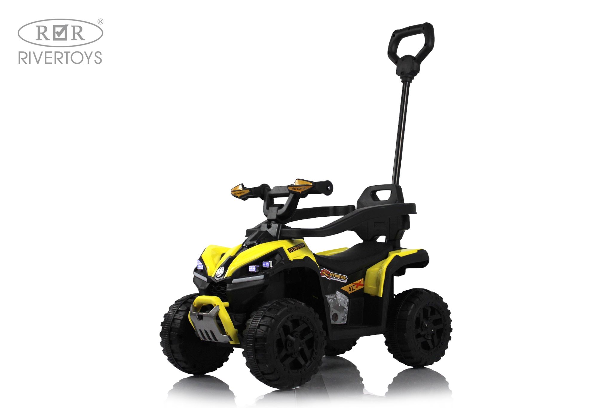 Электромобиль RIVERTOYS F003FF Yellow - фото 1