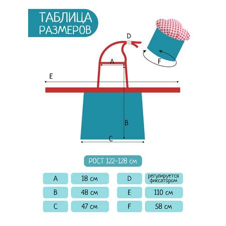 Игрушка Santa Lucia Кафе (костюм)