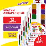 Краски акварель Юнландия 12 цв.