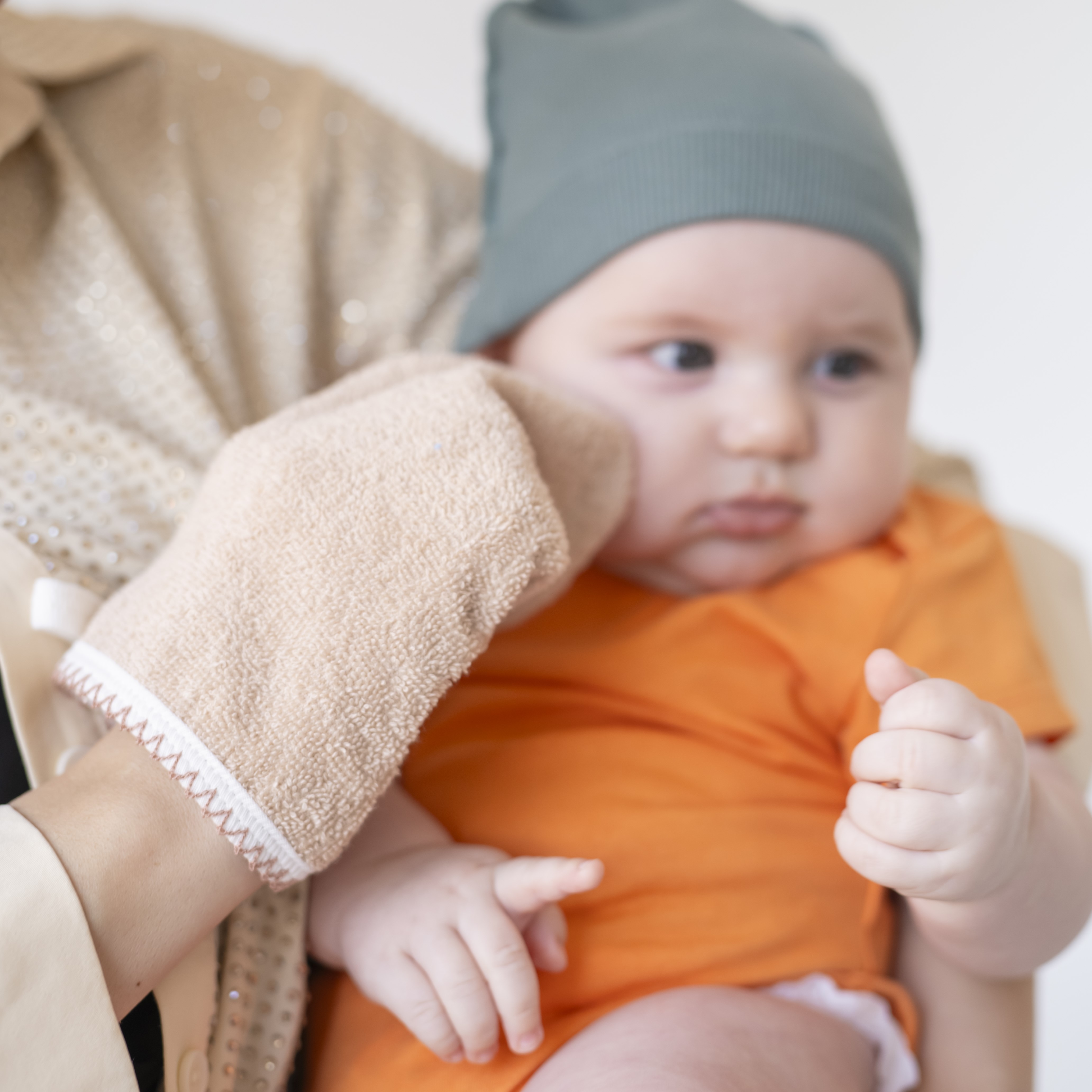 Рукавичка, мочалка Uviton махровая в ассортименте - фото 12