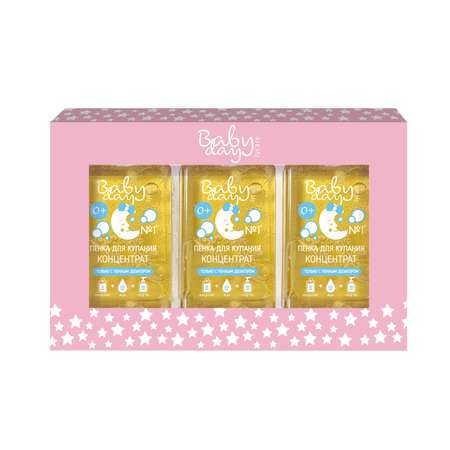 Гель-пена LYCARE BabyDay для купания 3шт. х 50мл