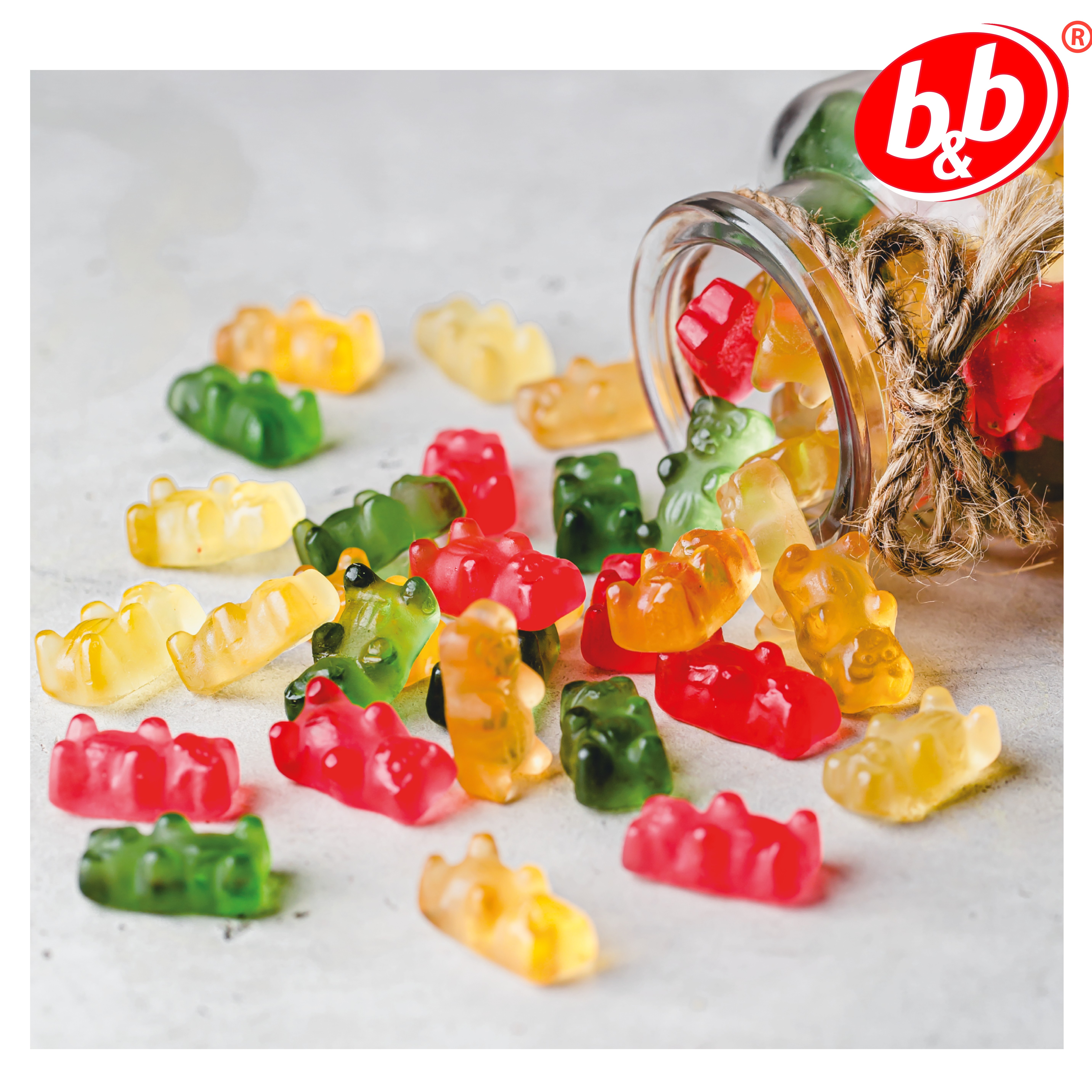 Мармелад b and b жевательный 500г - фото 3