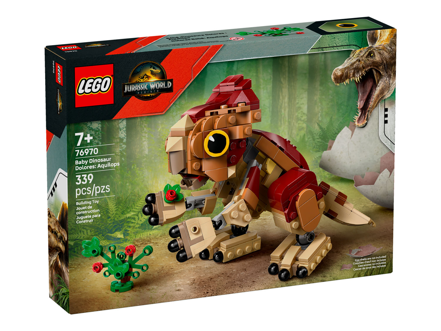 Конструктор LEGO Jurassic World Малышка Долорес 339 дет. - фото 5