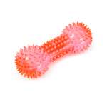 Игрушка для собак Barbaks Массажная кость Кругляш Оранжевая 15.5см