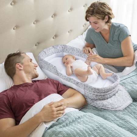 Складная кроватка Baby Delight BL Серая
