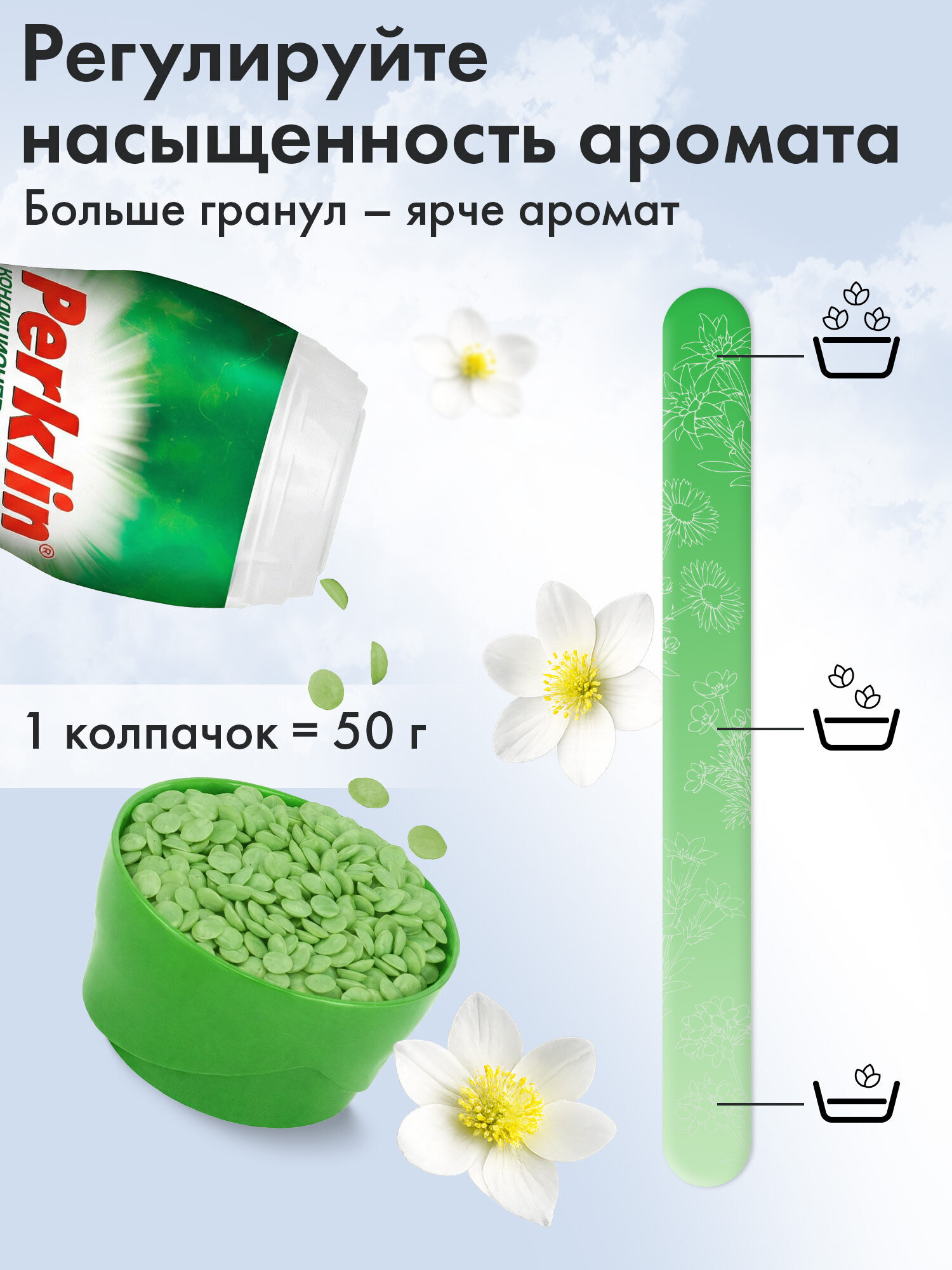 Кондиционер Perklin Альпийские цветы 0.25 кг - фото 5