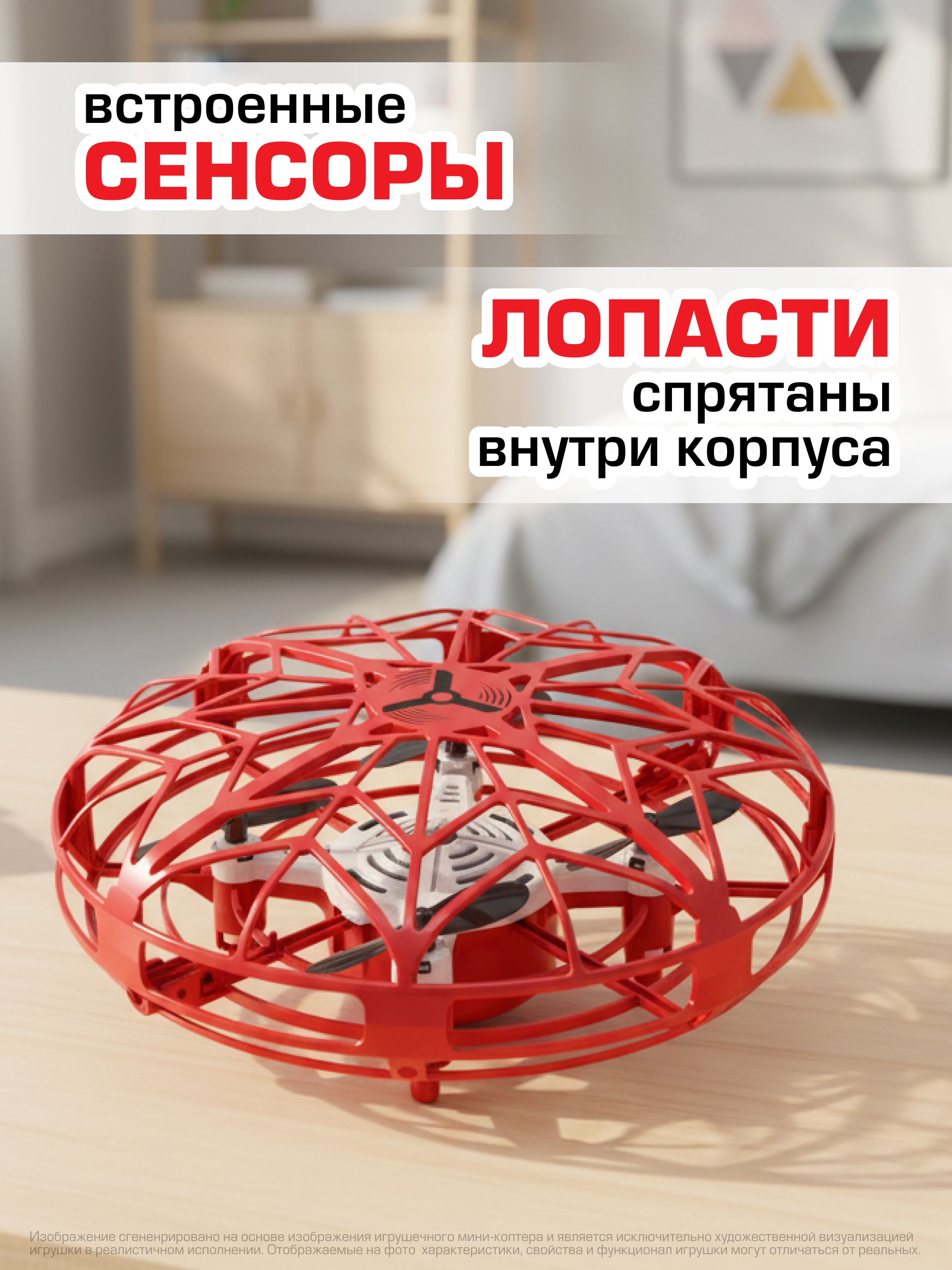 Квадрокоптер РУ Flybotic НЛО - фото 5