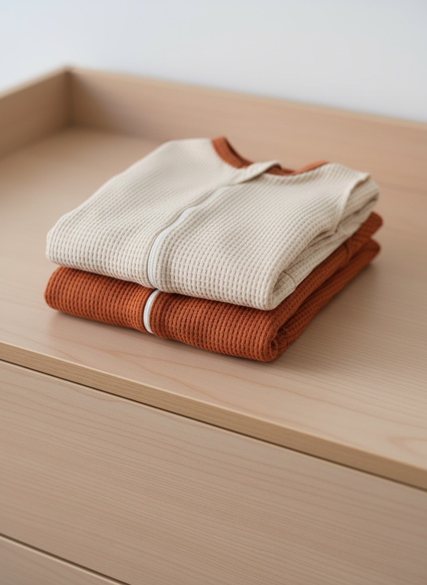 Комбинезон 2 шт Bunnyphant Т-169-2/терракотовый-кремовый - фото 4