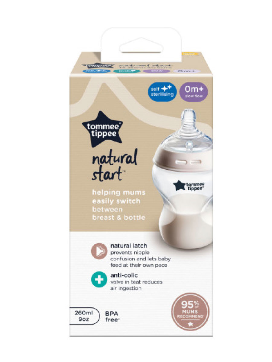 Бутылочка Tommee tippee Natural 260 мл 1 шт. - фото 8