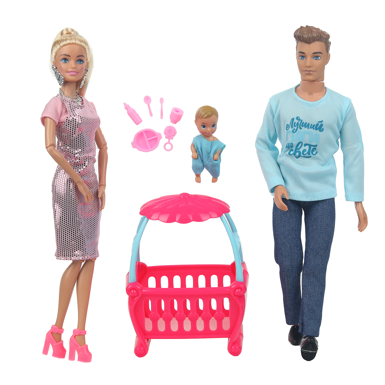 Кукла модельная Карапуз София и Алекс высота 29 см 404922 - фото 2