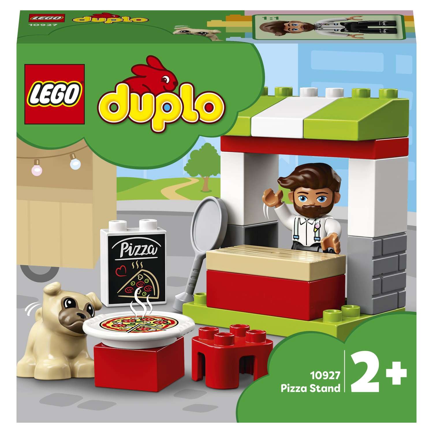 Конструктор LEGO DUPLO Town Киоск-пиццерия блочный - фото 2
