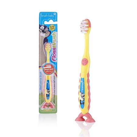 Зубная щетка классическая Brush-Baby от 3 лет