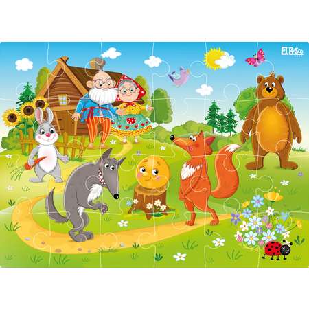 Пазл El BascoKids Колобок мягкий