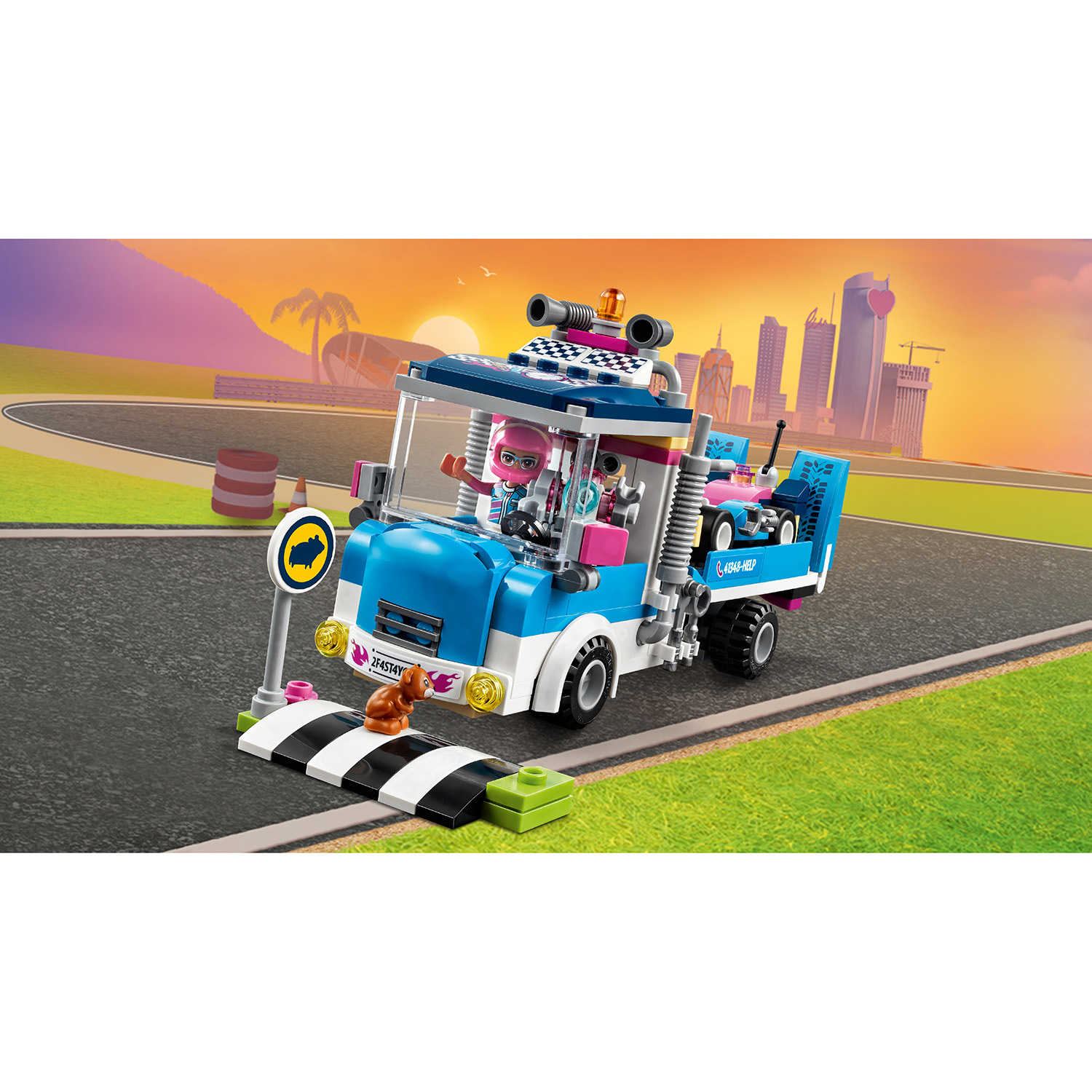 Конструктор LEGO Friends Грузовик техобслуживания - фото 5