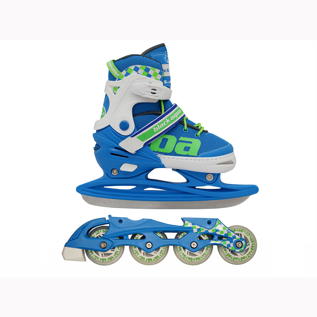 Роликовые коньки BlackAqua 39-42 - фото 1