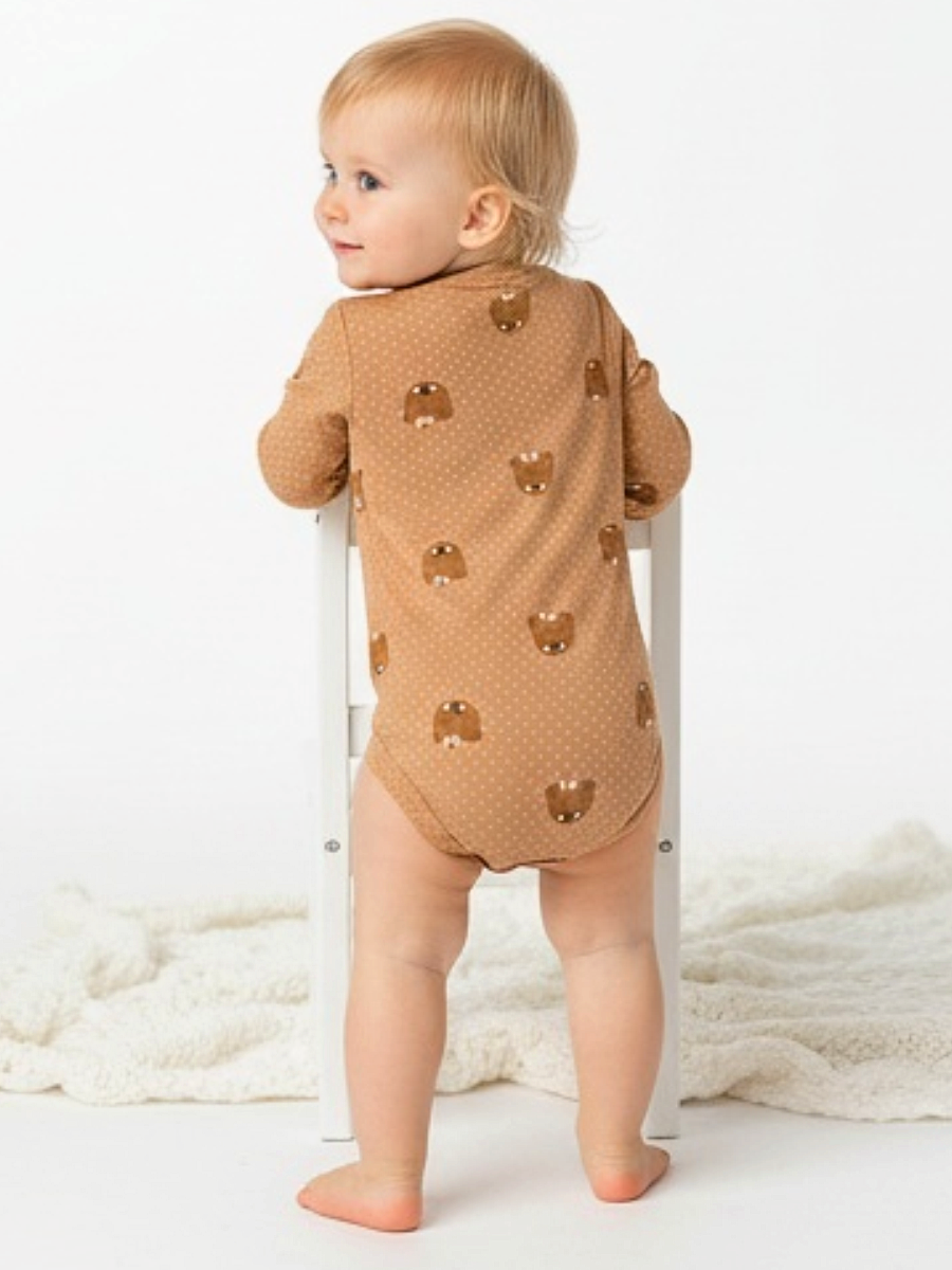 Боди Linas baby 1991-9_Кофейный - фото 4