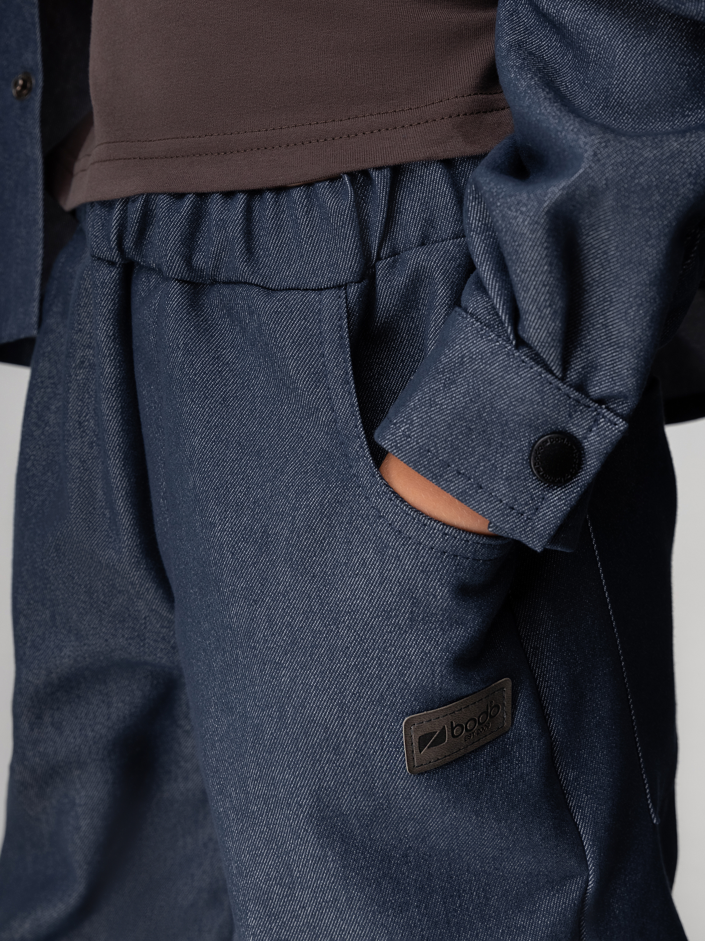 Брюки Bodo 6-621MU_темно-синий - фото 6