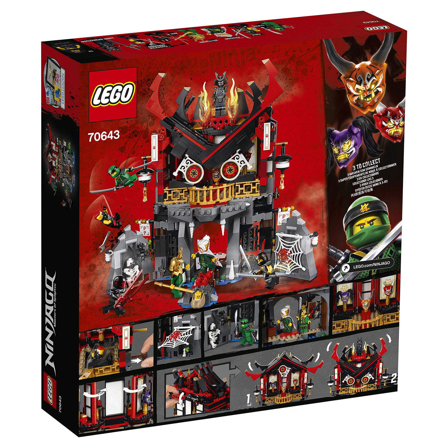 Конструктор LEGO NINJAGO блочный - фото 3