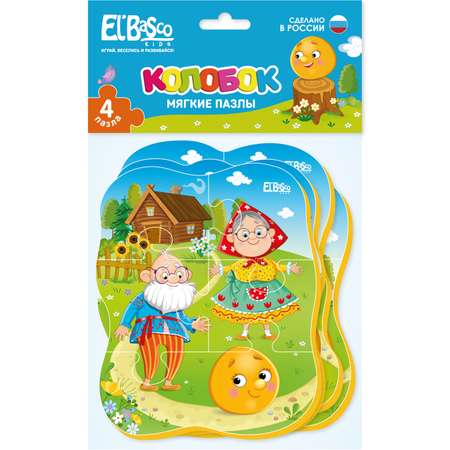 Пазл El BascoKids Колобок мягкий