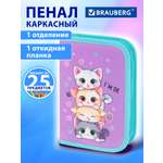 Пенал Brauberg забавные котята