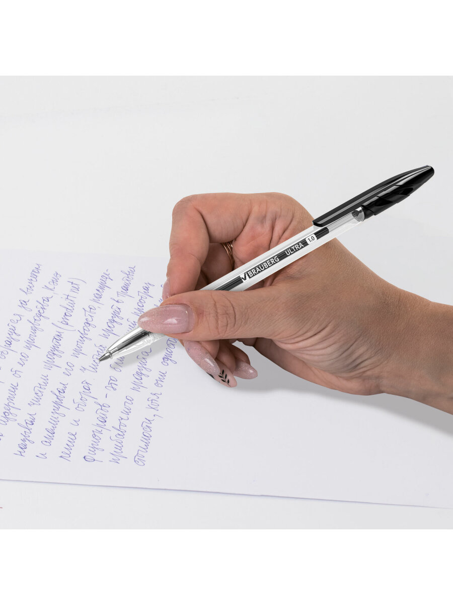 Ручка шариковая Brauberg 50 шт. - фото 14