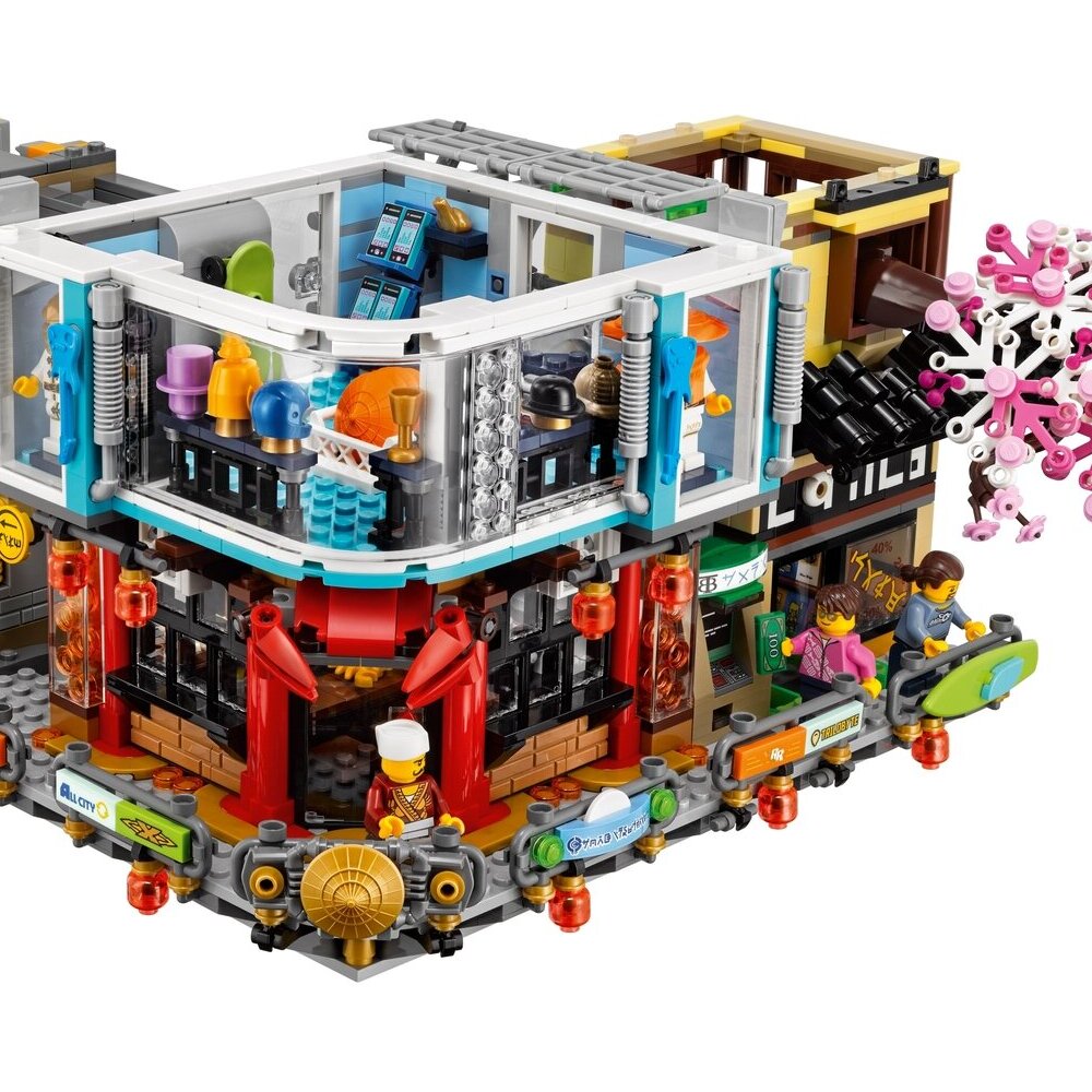 Конструктор LEGO NINJAGO Ниндзяго Сити 70620 490 дет. - фото 6