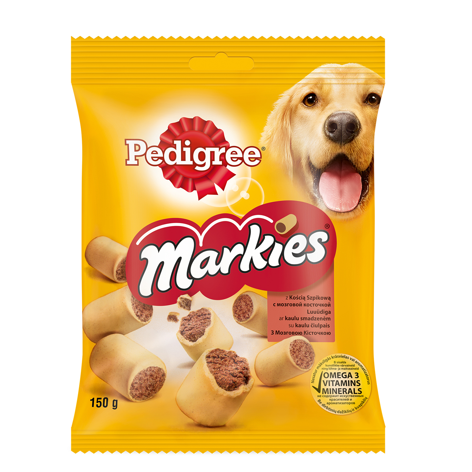 Лакомство для собак Pedigree Markies 150г - фото 1
