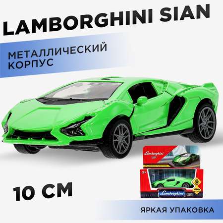 Автомобиль Huada Toys Lamborghini Sian зеленый