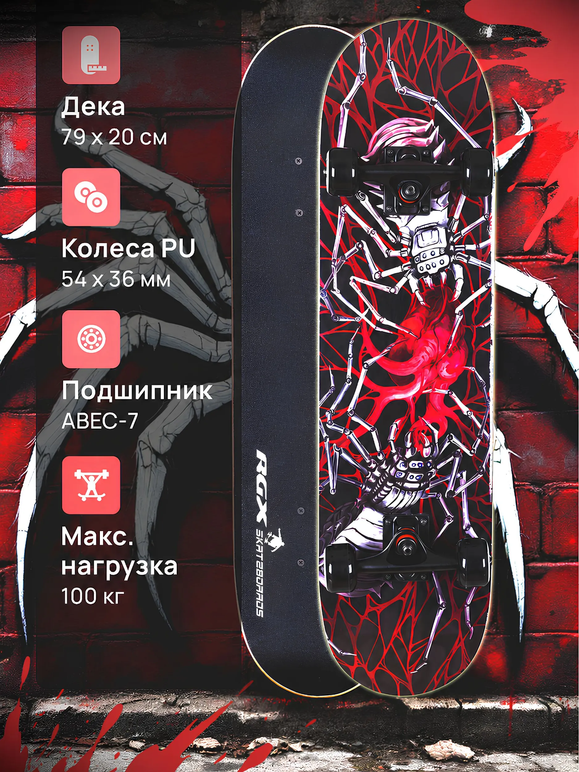 Скейтборд RGX - фото 1