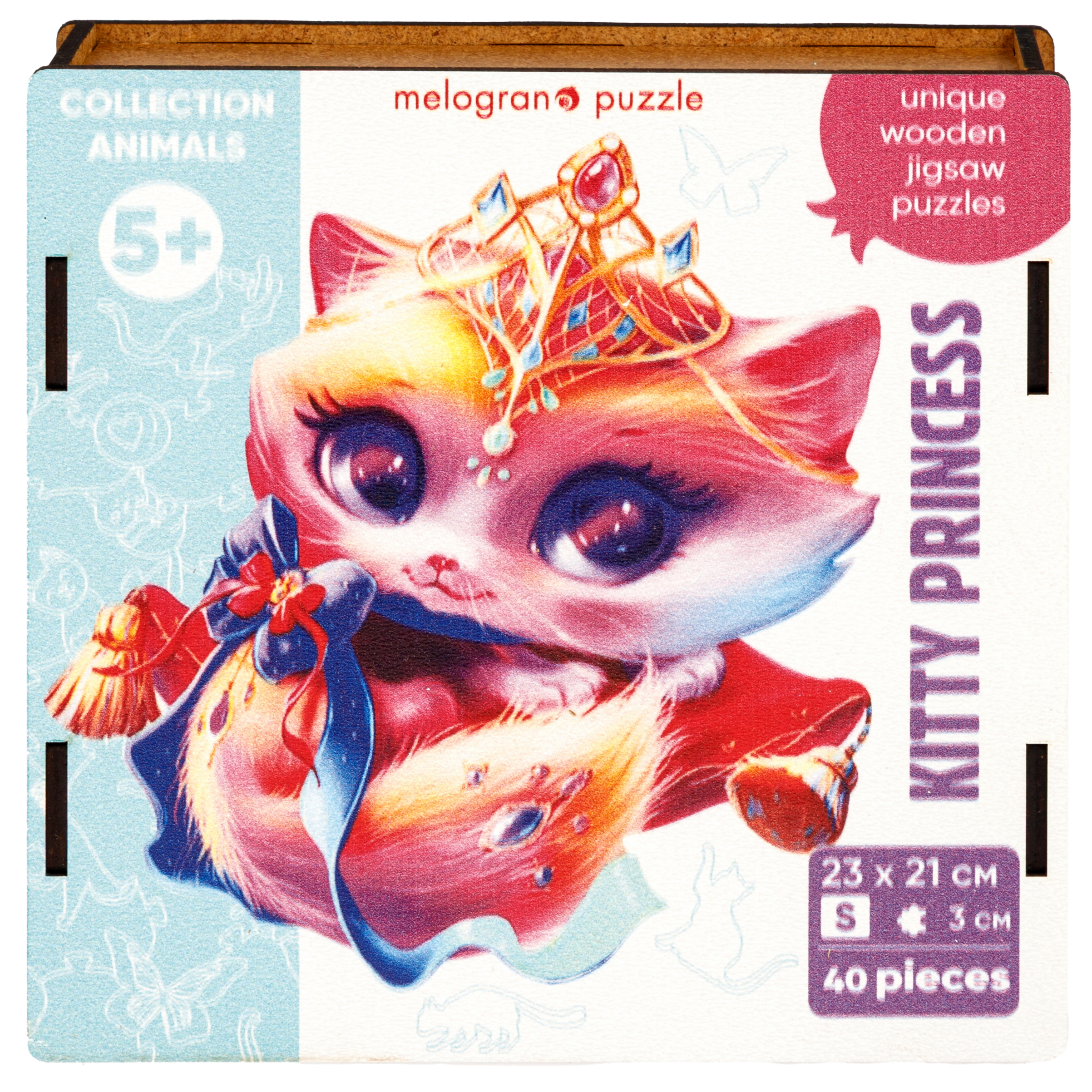 Пазл Melograno puzzle деревянный - фото 1