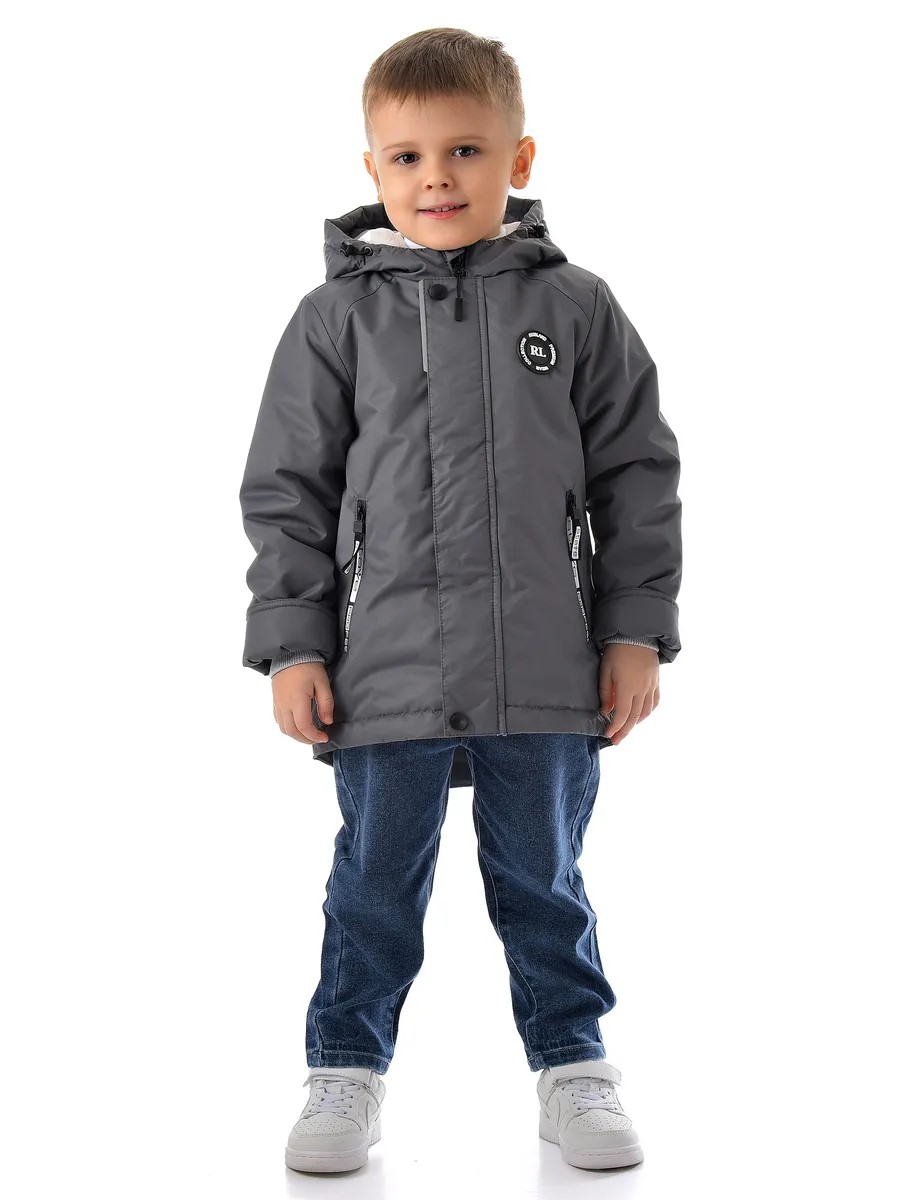 Куртка Rusland 124куртка/т.серо-зеленый - фото 5